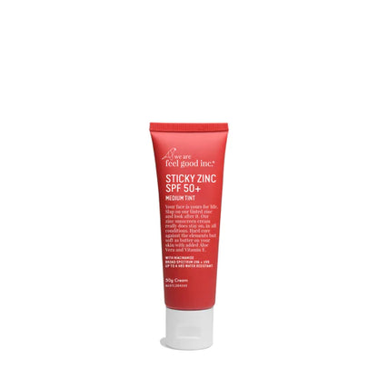 We Are Feel Good Inc Sticky Zinc SPF50+ Medium Tint