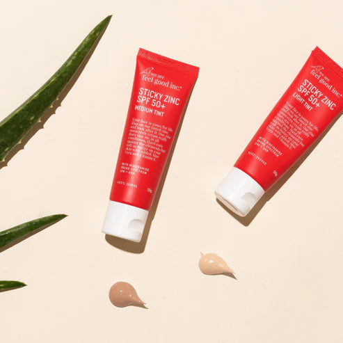 We Are Feel Good Inc Sticky Zinc SPF50+ Light Tint