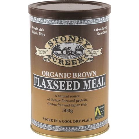 Stoney Creek Brown Flaxseed Meal Organic
