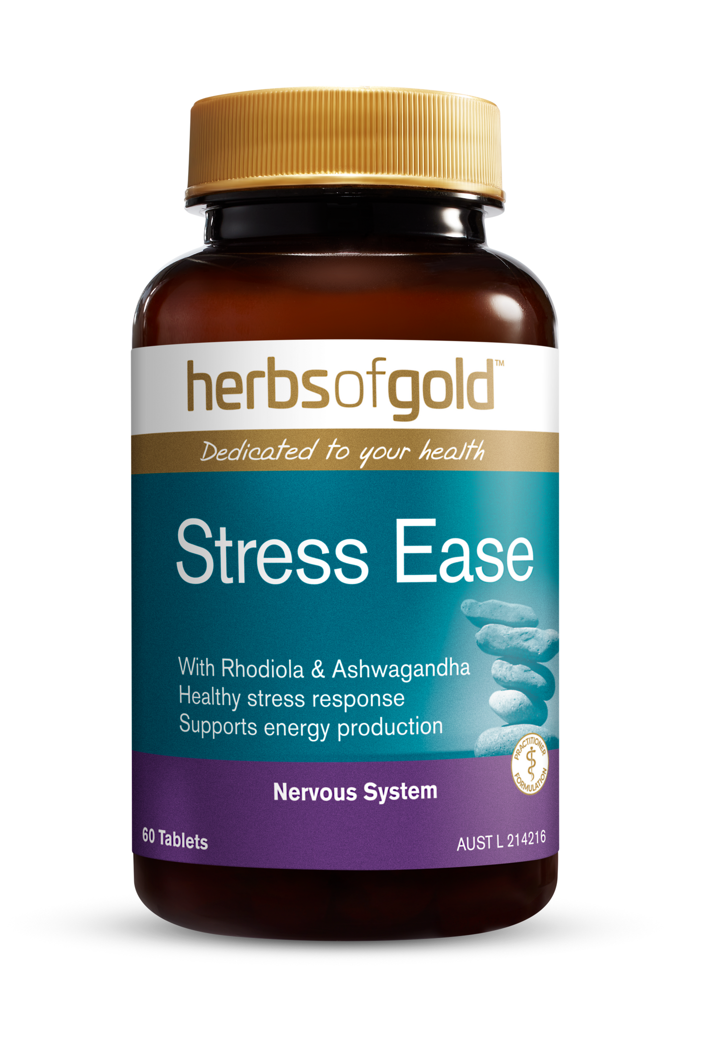 Herbs of Gold - Stress-Ease Adrenal Support
