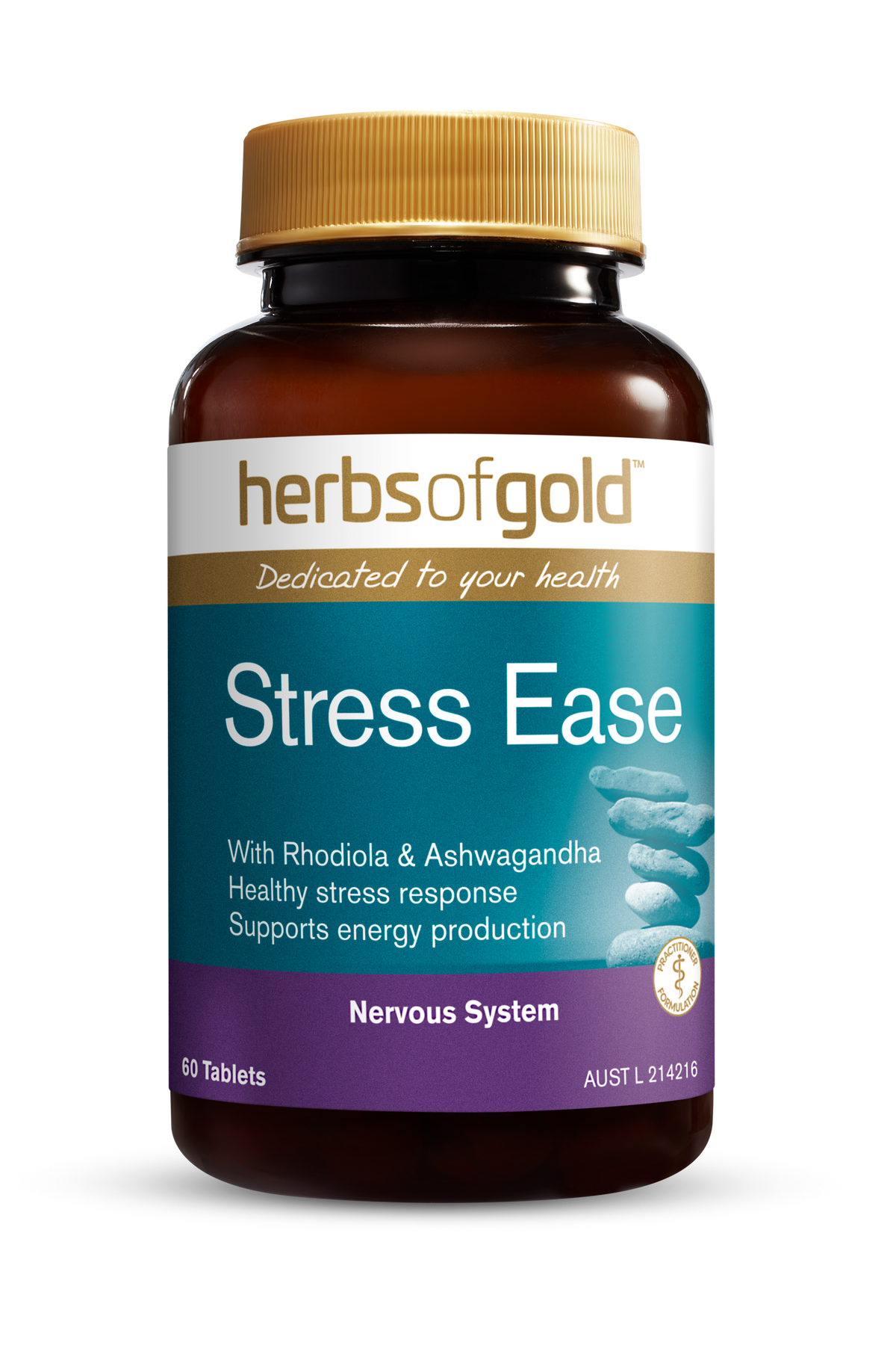 Herbs of Gold Stress-Ease Adrenal Support