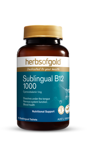 Herbs of Gold Sublingual B12 1000mg