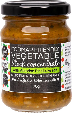 THE BROTH SISTERS Stock Concentrate Vegetable Fodmap Friendly