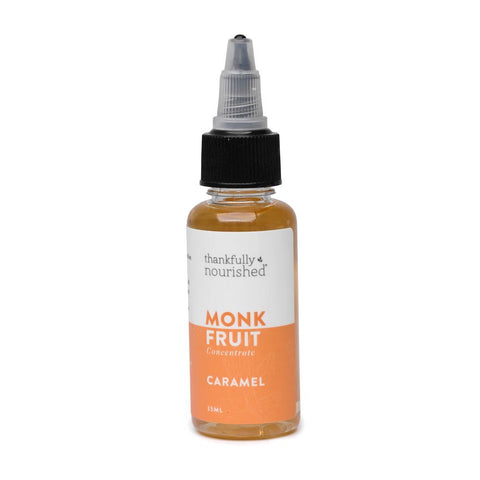 Thankfully Nourished Monk Fruit Concentrate Caramel