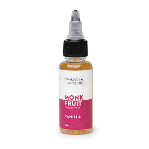 Thankfully Nourished Monk Fruit Concentrate Vanilla