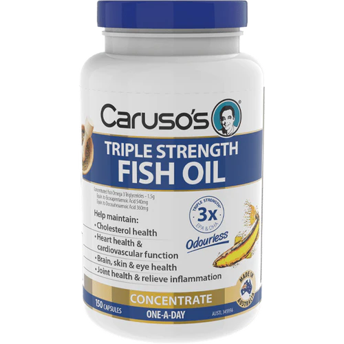 Carusos Triple Strength Fish Oil