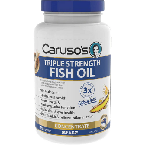 Carusos Triple Strength Fish Oil