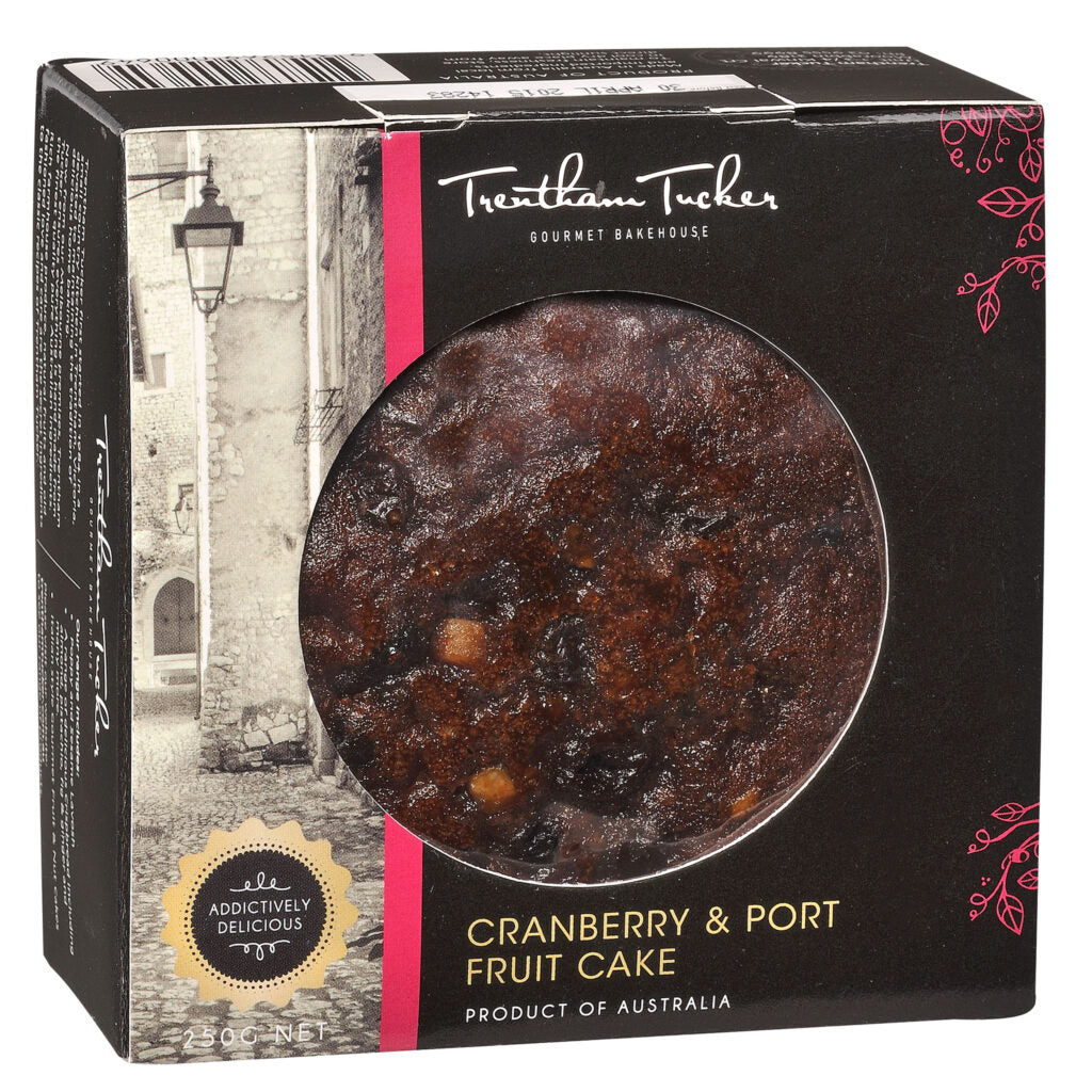 Trentham Tucker Cranberry & Port Fruit Cake