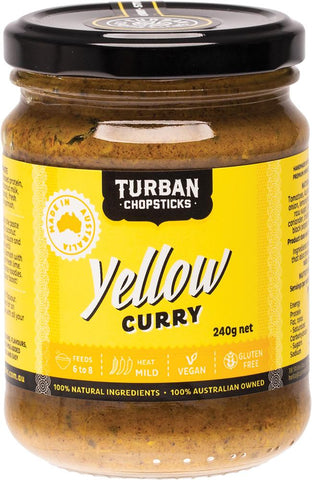 TURBAN CHOPSTICKS Curry Paste Yellow Curry