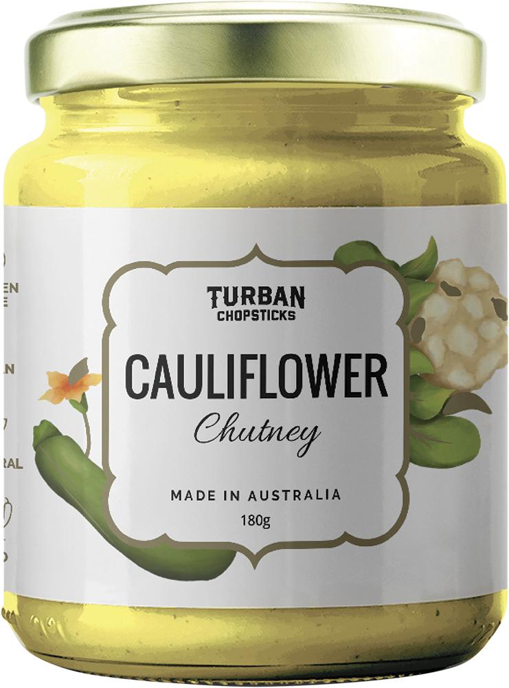 TURBAN CHOPSTICKS Chutney Cauliflower