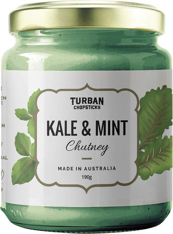TURBAN CHOPSTICKS Chutney Kale & Mint