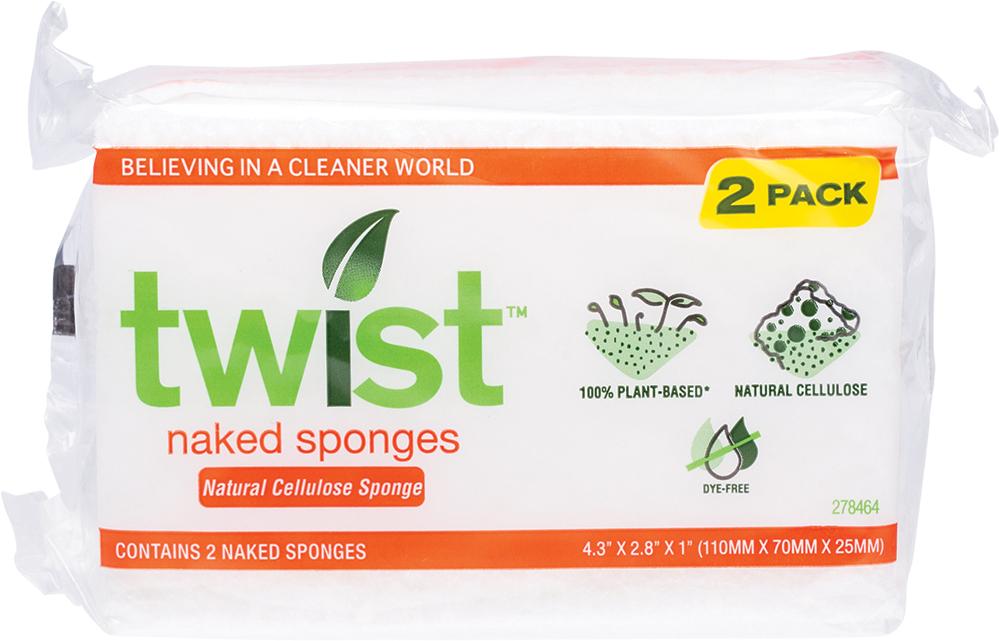 TWIST Naked Sponge Plant-Based Sponge