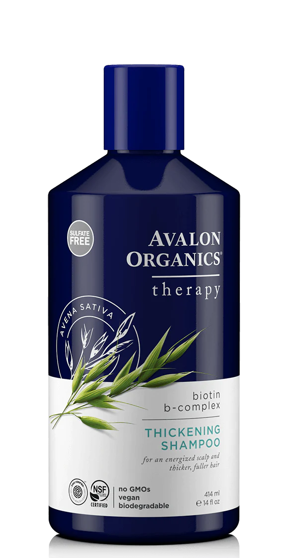 Avalon Organics Active Shampoo Biotin B Complex Thick