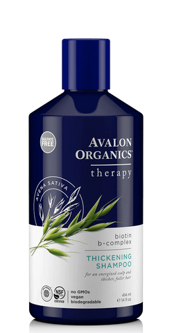 Avalon Organics Active Shampoo Biotin B Complex Thick