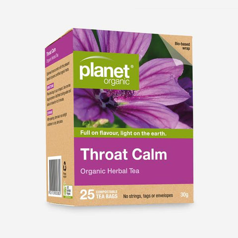 Planet Organic Herbal Tea Throat Calm