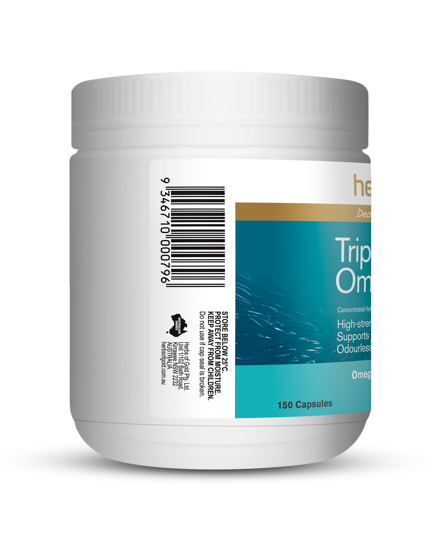 Herbs of Gold - Triple Strength Omega