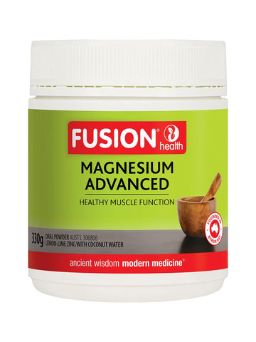 Fusion Health Magnesium Advanced Powder Lemon-Lime Zing