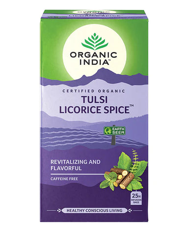 Organic India Tulsi Tea Licorice Spice