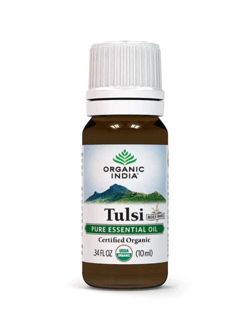 Organic Certified Organic India Tulsi Oil