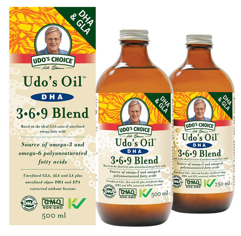 Udo's Choice DHA 369 Vegetarian Oil Blend