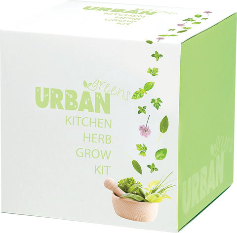 URBAN GREENS Grow Kit Kitchen Herbs 10x10cm