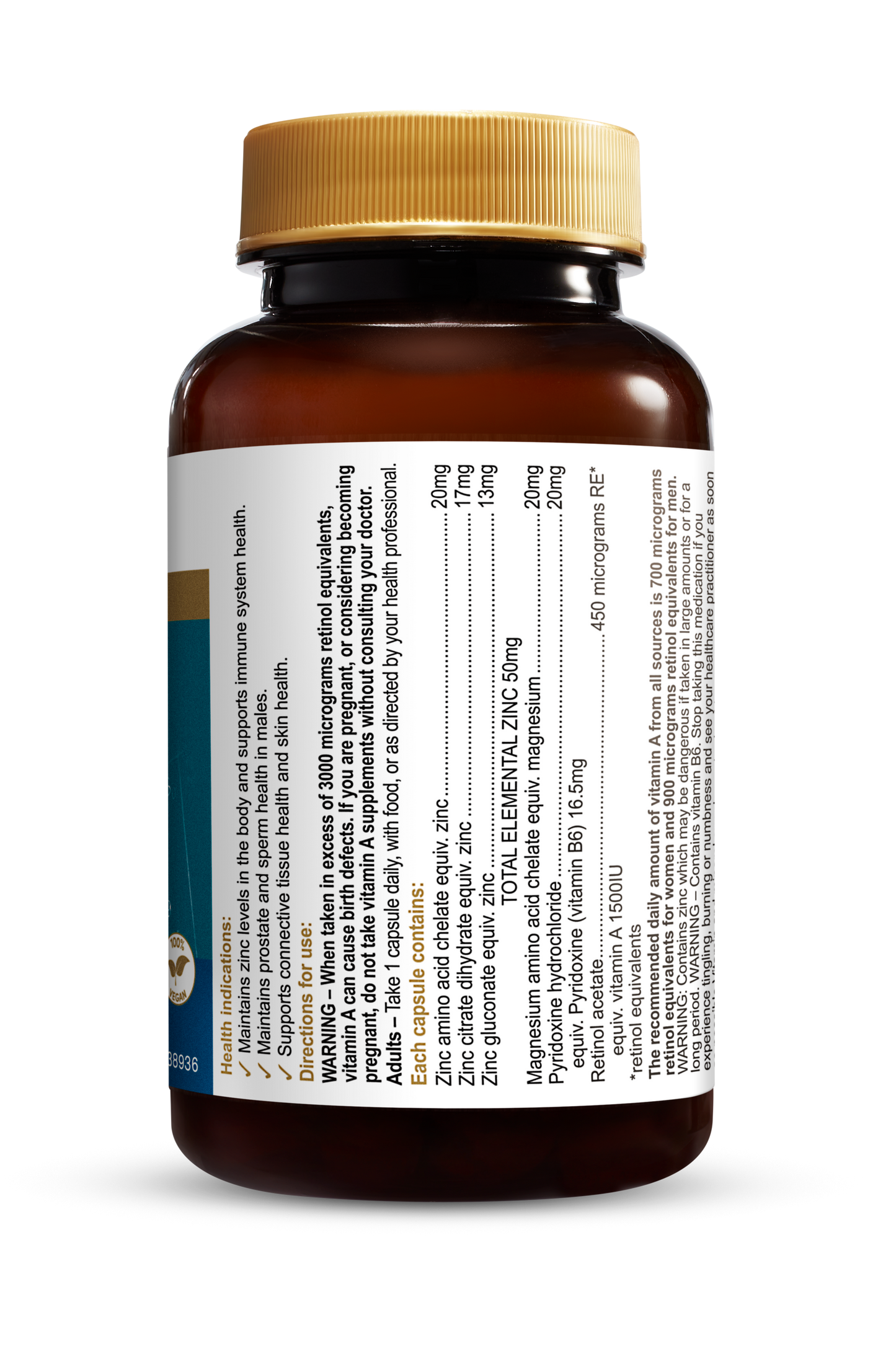 Herbs of Gold - Ultra Zinc +