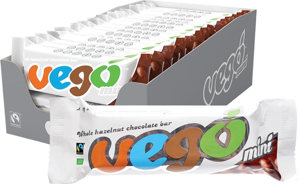 Vego Whole Hazelnut Chocolate Bar Mini