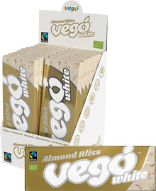 Vego White Chocolate Bar Almond Bliss