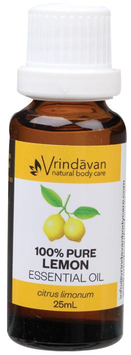 VRINDAVAN Essential Oil (100%) Lemon