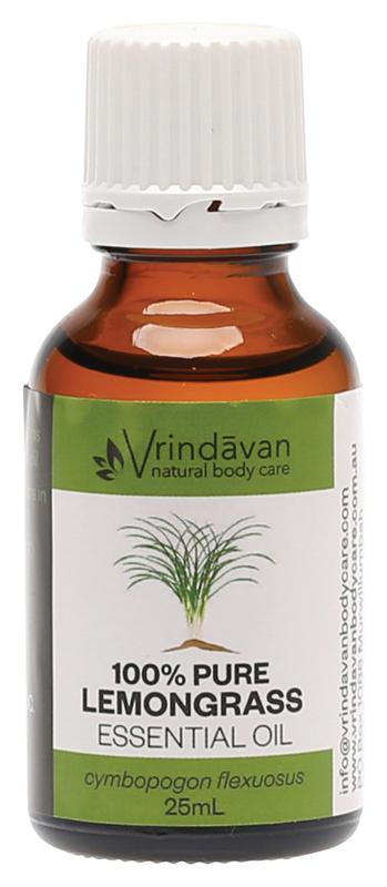 VRINDAVAN Essential Oil (100%) Lemongrass