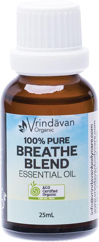 VRINDAVAN Essential Oil (100%) Breathe Blend