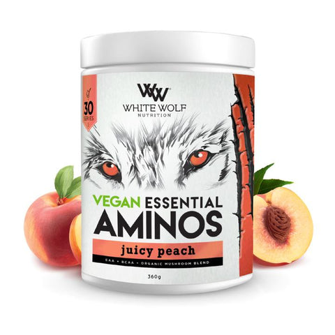 White Wolf Nutrition Vegan Amino Fresh Peach