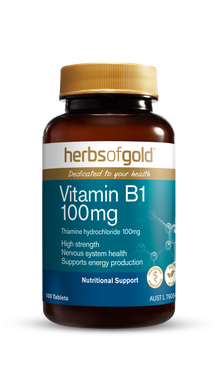 Herbs of Gold - Vitamin B1 100mg
