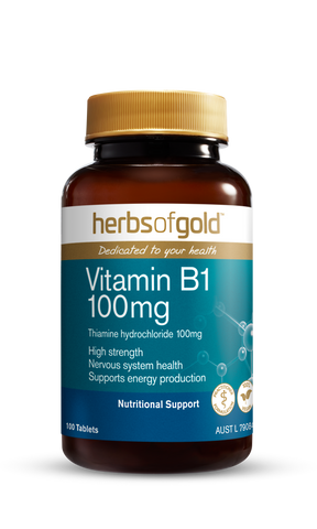 Herbs of Gold Vitamin B1 100mg