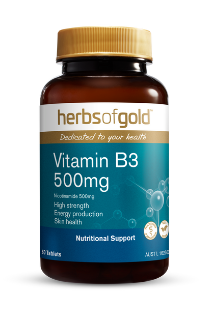 Herbs of Gold - Vitamin B3 500mg