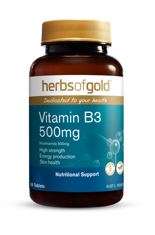 Herbs of Gold Vitamin B3 500mg