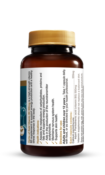 Herbs of Gold - Vitamin B5 500mg