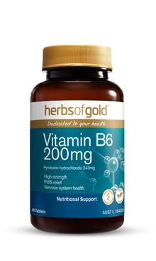 Herbs of Gold Vitamin B6 200mg