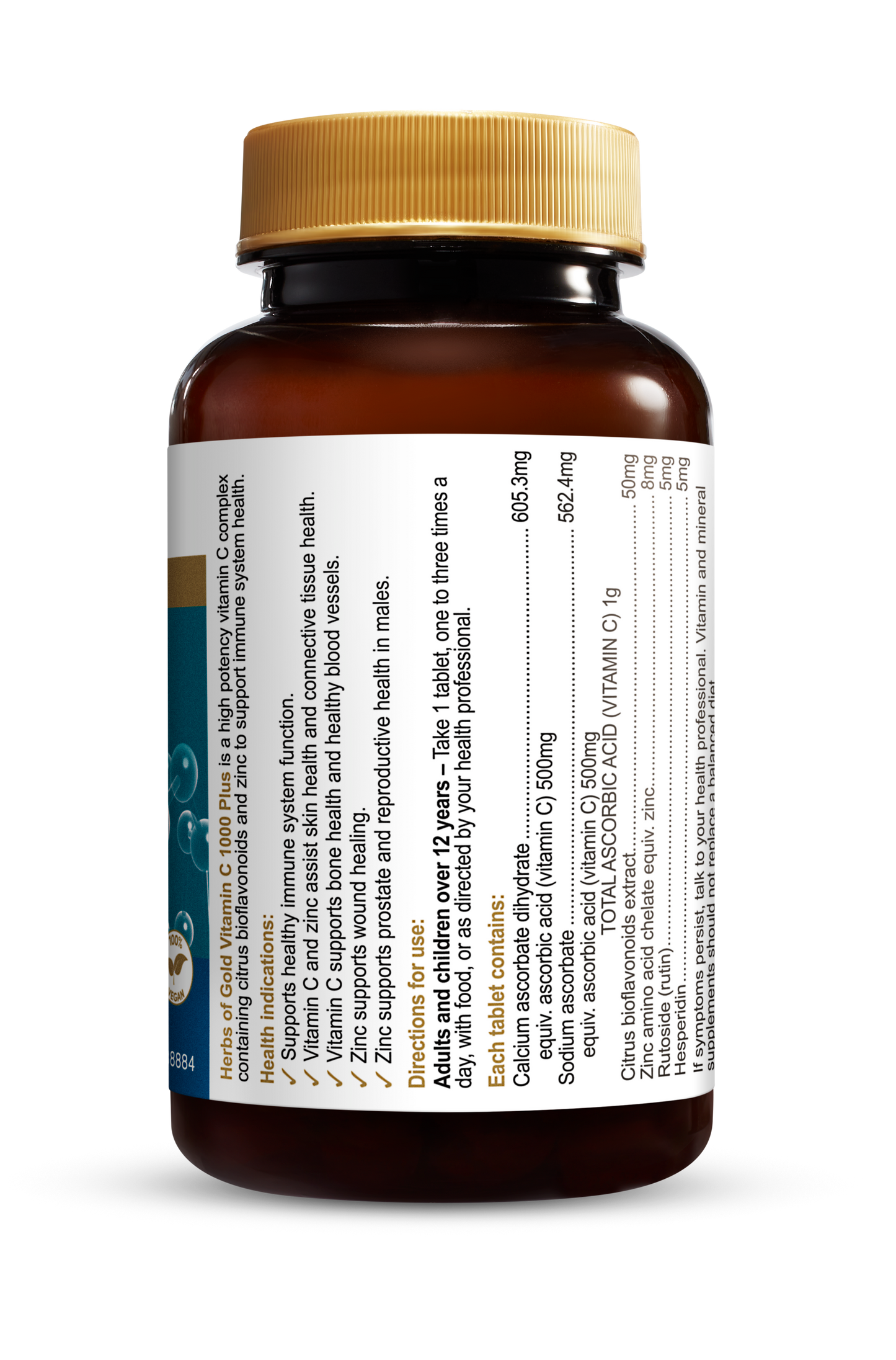 Herbs of Gold - Vitamin C 1000