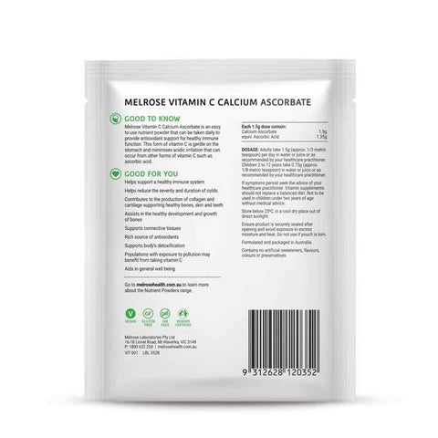 Melrose Vitamin C Calcium Ascorbate
