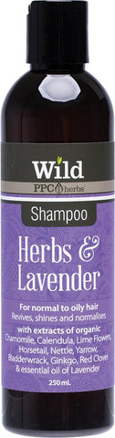 WILD Shampoo Herbs & Lavender