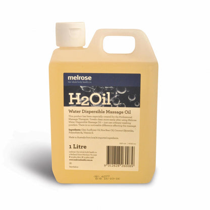 Melrose H2Oil Water Dispersible Massage Oil