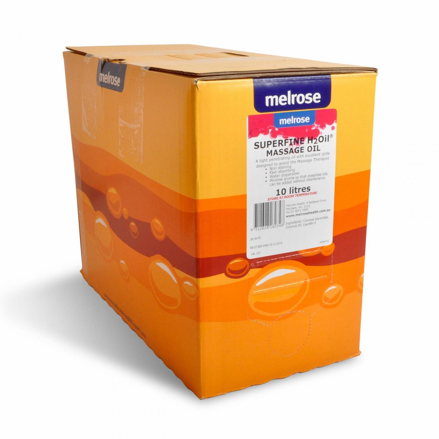 Melrose H2Oil Superfine Massage Oil