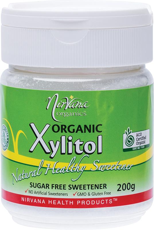 NIRVANA ORGANICS Xylitol Certified Organic Refillable Shaker