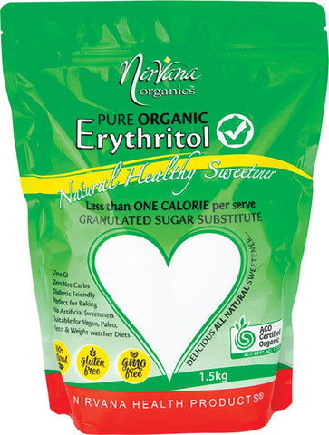 NIRVANA ORGANICS Erythritol Pure Organic