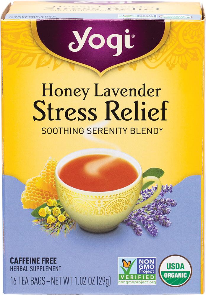 Yogi Tea Herbal Tea Bags Honey Lavender Stress Relief