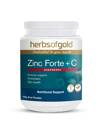 Herbs of Gold Zinc Forte + C