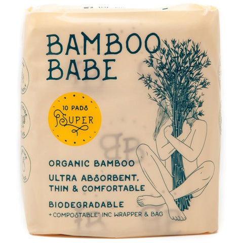 Bamboo Babe Pads Super