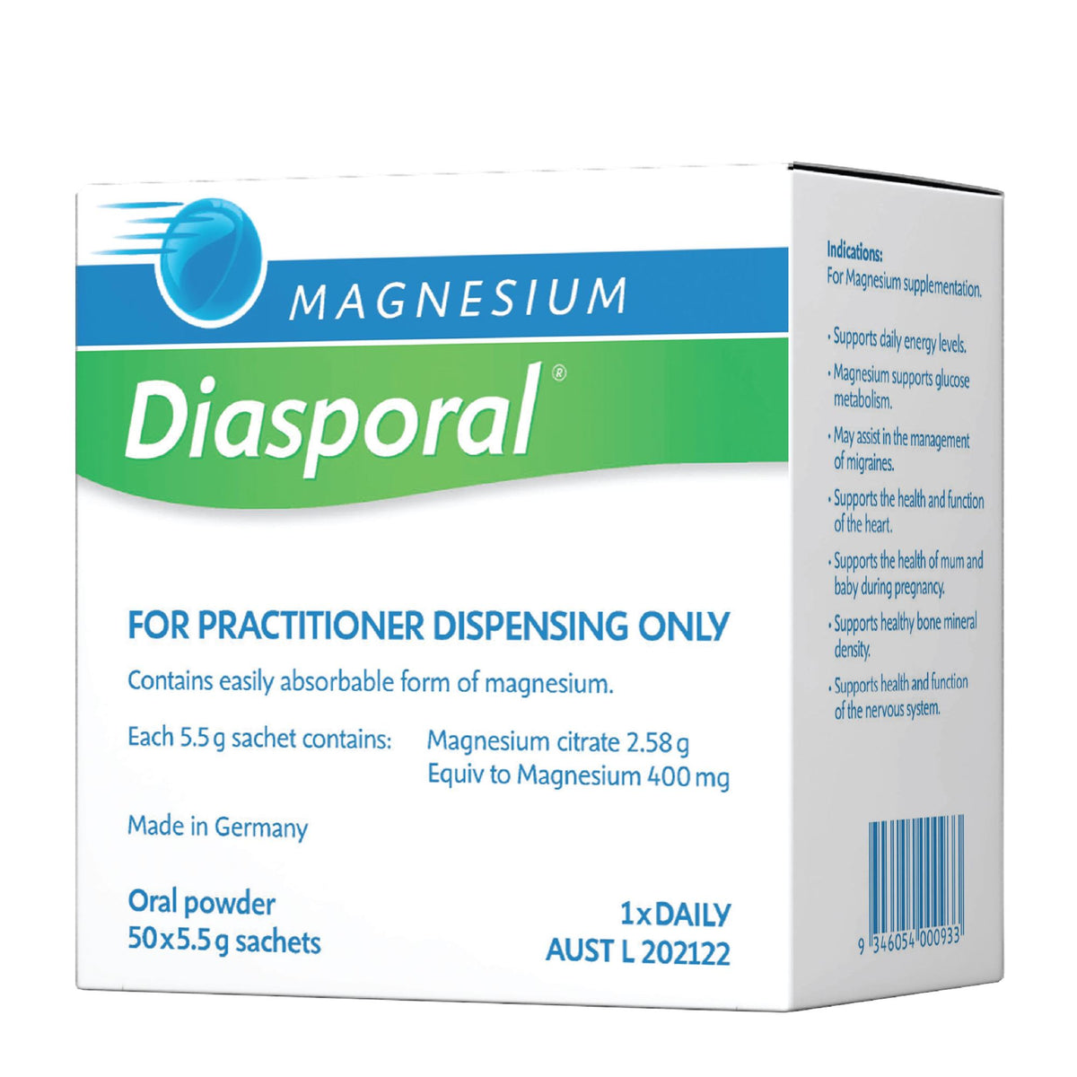Bio-Practica Magnesium Diasporal 50 Sachets