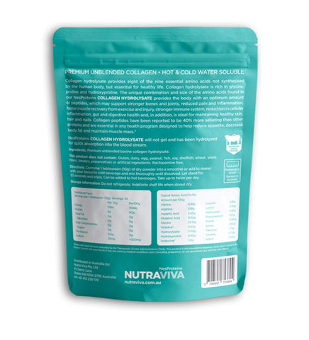 NutraViva Grass Fed Collagen Hydrolysate